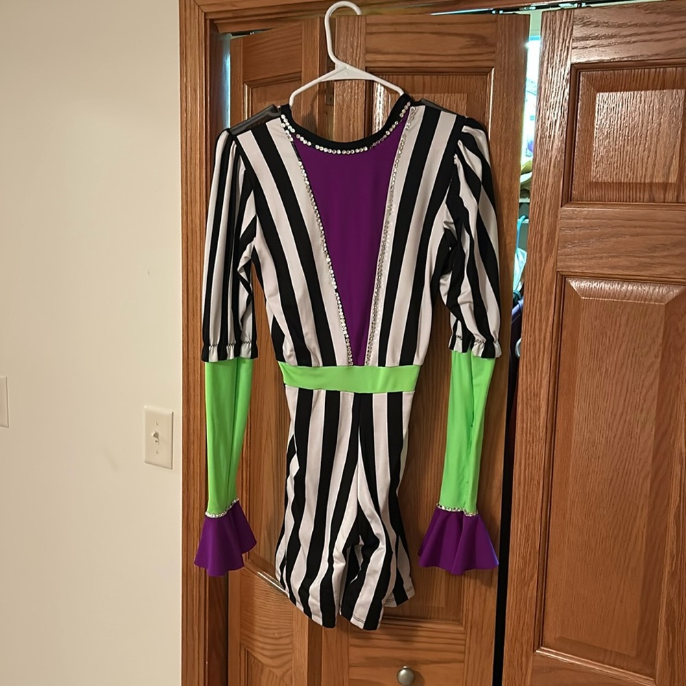 Beetlejuice Unitard Dance Costume